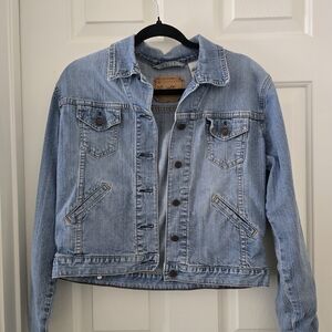 Stylish Light Blue Denim Jacket